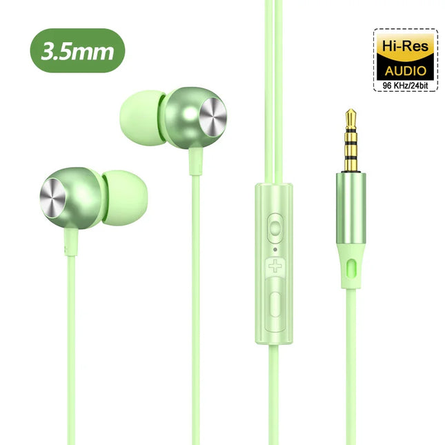 Type C Headphones For Samsung Galaxy S24 S23 S21 S22 Ultr...