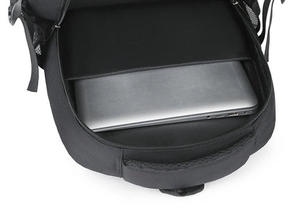 Lightweight backpack, multifunctional men's and women's backpack, made of Oxford material, with laptop compartment, adjustable s