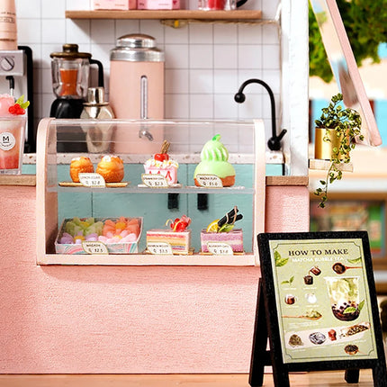 DIY Miniature Doll House 3D Puzzle Building Assembly Kit For Making Room Toys Home Bedroom Decorations With Furniture DollHouses