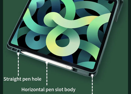 For 2025 iPad 11th Case iPad 10th 10.9 inch Air 11 5th 4th Cases Pro 11 12.9 13 2024 2022 Pencil Holder Cover Magnet Funda Coque