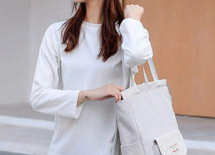 Women backpack Waterproof Stylish Laptop Backpack 13 13.3 14 15.6 inch Korean Fashion Oxford Canvas USB College Backpack bag fem