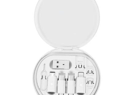 Multi USB Type C to C 60W Charging Adapter Cable Kit USB C to Lighting Conversion Set USB A & Type C to Micro/Type C/Lighting