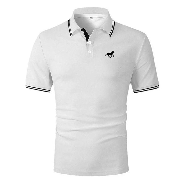 100% Polyester New Men Clothes Summer Short Sleeve Fashio...