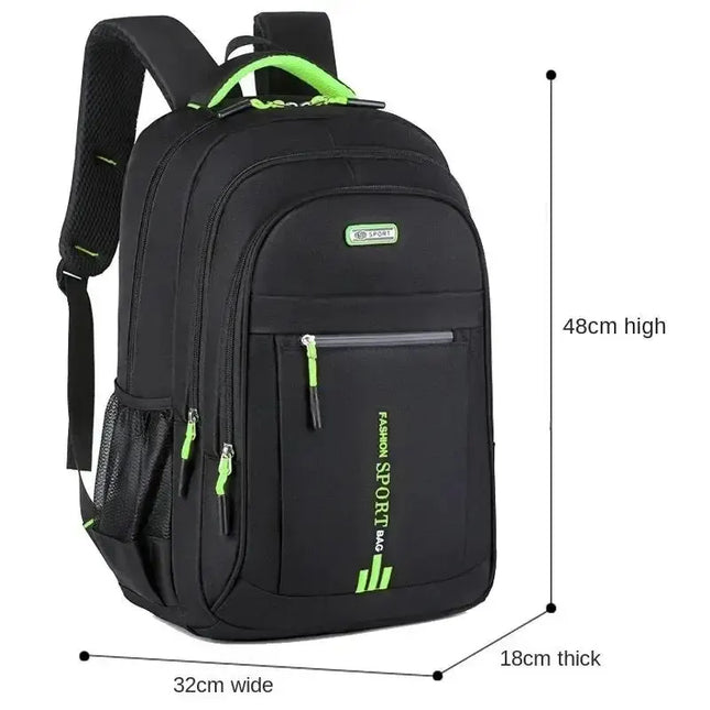 Men's Backpacks Oxford Waterproof Rucksack Business Compu...