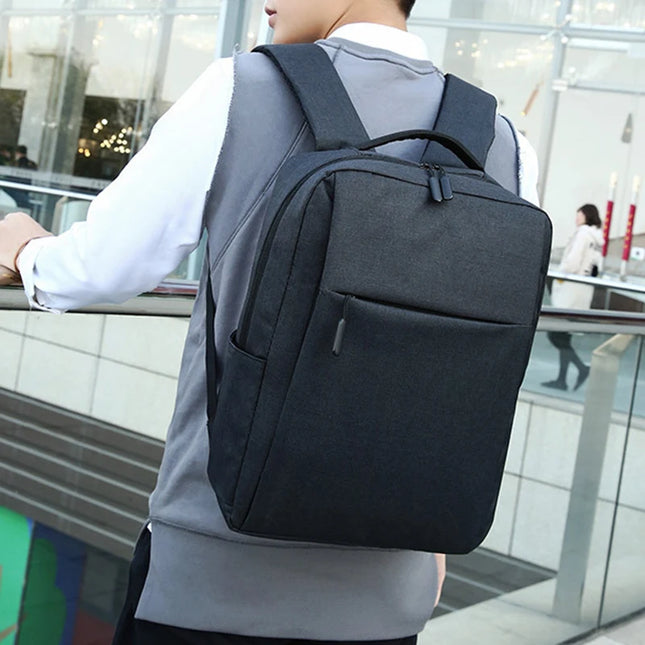 Men's Business Backpack Square Large Capacity Travel Stor...