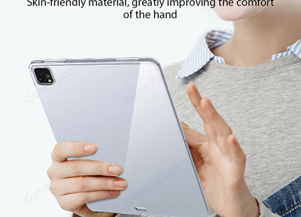 Clear Case For iPad Pro 13 11 M4 M2 2024 12.9 12 9 10 10th Generation Funda Air 5 4 3 2 1 9th 8th 7th 10.2 Mini 6 Silicone Cover