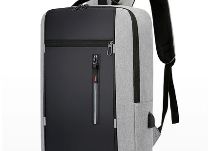 Portable Backpack Camping Travel Bag Business Daypack with USB Charging Port Fit 15.6 Inch Laptops for Men Women