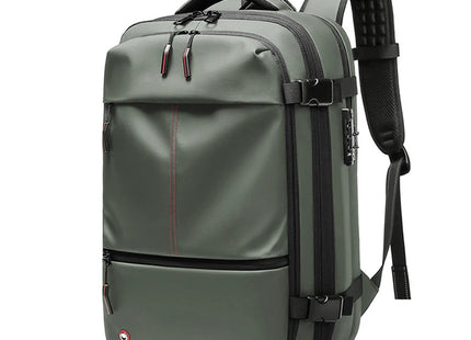 Travel Men 17 inch Laptop Backpack vacuum compression Backpack Business Large Capacity school Backpack expand outdoor backpack