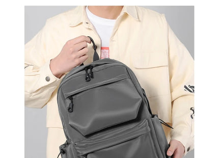 Large capacity backpack for leisure travel - Spacious Laptop Compartment, Stylish Design, Durable and Comfortable-Ideal for Men