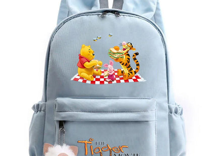 The Tigger Movie Backpack for Girl Boy Student Teenager Rucksack Casual Portable Laptop Travel Rabbit Ears Cute Mochila