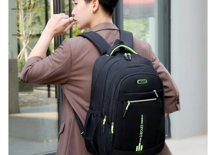 Men's Backpacks Oxford Waterproof Rucksack Business Computer Bag Casual Travel Backpack Senior High School Student Schoolbag