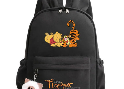 The Tigger Movie Backpack for Girl Boy Student Teenager Rucksack Casual Portable Laptop Travel Rabbit Ears Cute Mochila