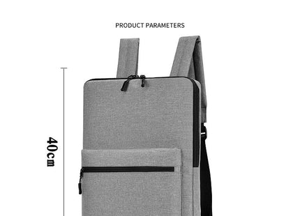 DIENQI New Ultra-thin Laptop Backpack For 14" 15.6" Laptop Man Bag Multi-use Women Men Work Bag Waterproof Thin Computer Backbag