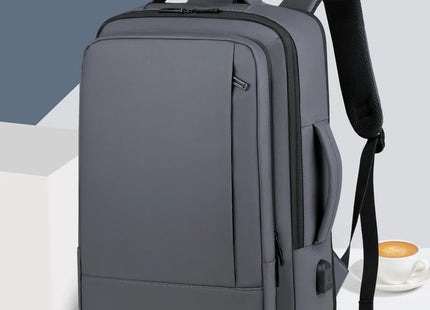 Rilibegan Men Travel Backpack Expand Oxford Big Capacity USB Charge Business Male Backpacks Computer Men Backpacks