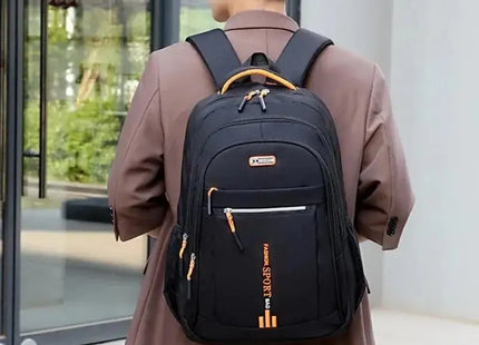 Men's Backpacks Oxford Waterproof Rucksack Business Computer Bag Casual Travel Backpack Senior High School Student Schoolbag