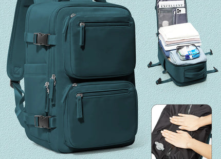 Backpack Ryanair 40x20x25, Vacuum Compression Backpack, Hiking Vacuum Travel Backpack for Men Women, Multi-Functional Laptop Bag