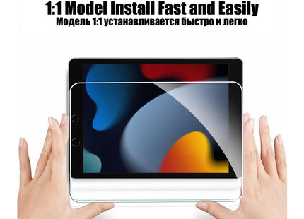 2pcs Clear Tempered Glass For Ipad 9 8 7 6 5 9th Generation 8th 7th 6th Screen Protector For Ipad Pro 11 10.5 9.7 Air 5 4 Mini 6
