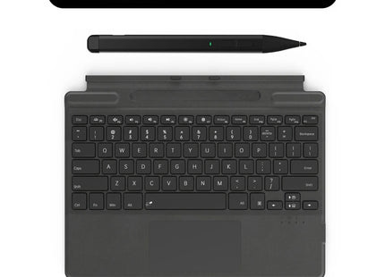2025 New Color Microsoft Surface Pro 8/9/X/10/11 Bluetooth Magnetic Keyboard with Pen Slot,Touchpad and 7-color Backlit Keyboard