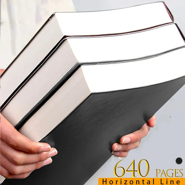 640/400/240/160pages Ultra Thick Line student Diary Noteb...