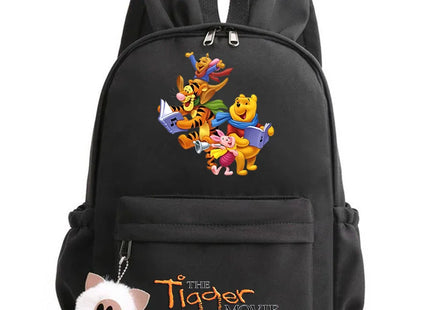 The Tigger Movie Backpack for Girl Boy Student Teenager Rucksack Casual Portable Laptop Travel Rabbit Ears Cute Mochila