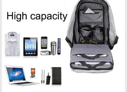 Anti-theft Backpack Bag 15.6 Inch Laptop Men Mochila Male Waterproof Back Pack Backbag Large Capacity School Backpack Designer