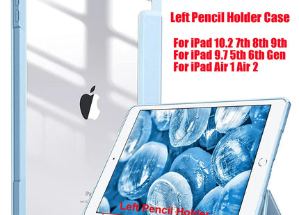 For iPad Case 10.2 9th 8th 7th 10 10th Generation Pro 11 13 2024 12.9 2022 Cover Pencil Holder Funda For iPad Air 5 4 10.9 Cases