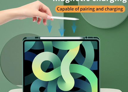 For 2025 iPad 11th Case iPad 10th 10.9 inch Air 11 5th 4th Cases Pro 11 12.9 13 2024 2022 Pencil Holder Cover Magnet Funda Coque