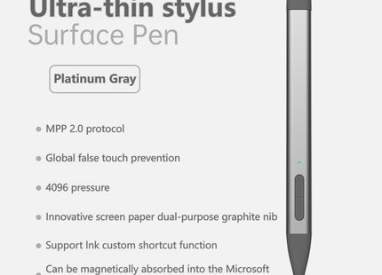2025 New Color Microsoft Surface Pro 8/9/X/10/11 Bluetooth Magnetic Keyboard with Pen Slot,Touchpad and 7-color Backlit Keyboard