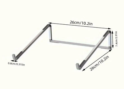 Macbook Laptop Stand Accessories  For Up To 17.3 Inch Lift Computer Desk Cooling Non-Slip Stand  Laptop Stand Portable