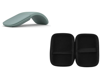 Bluetooth 4.0 Wireless Silent Arc Touch Mouse With Bag Foldable Ultra Thin Gaming Mouse For Microsoft Laptop