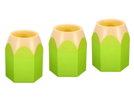 3-5Pc Multifunction Pen Holder Pencil Brush Container Desktop Decoration Stationery Storage Vase Organizer Cute Desk Accessories