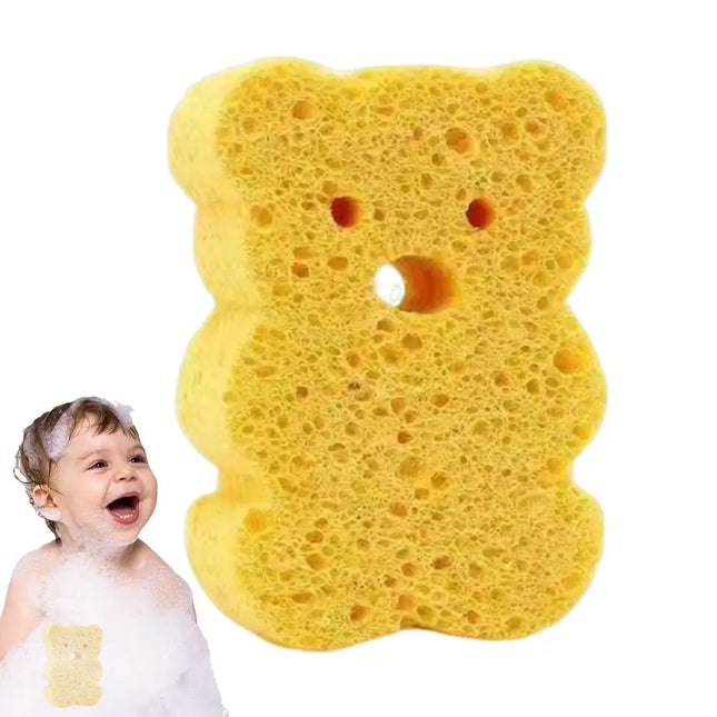 Baby Bath Sponge Soft Baby Shower Body Scrubber Shower Sp...