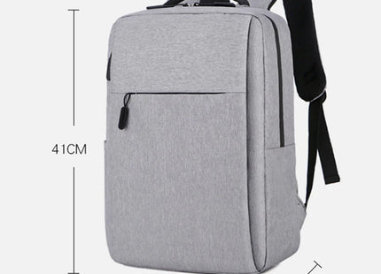 Men's Business Backpack Square Large Capacity Travel Storage Bag Computer Protection Bag Teenager Backpack Schoolbag Unisex New