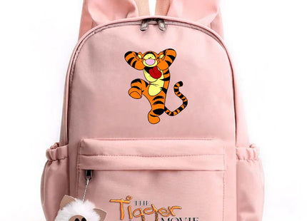 The Tigger Movie Backpack for Girl Boy Student Teenager Rucksack Casual Portable Laptop Travel Rabbit Ears Cute Mochila