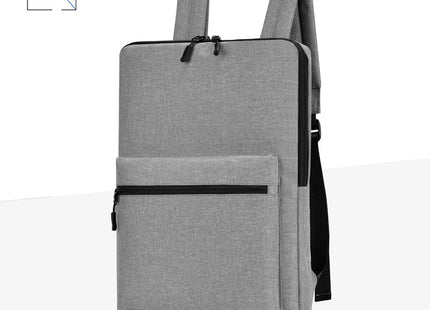 DIENQI New Ultra-thin Laptop Backpack For 14" 15.6" Laptop Man Bag Multi-use Women Men Work Bag Waterproof Thin Computer Backbag