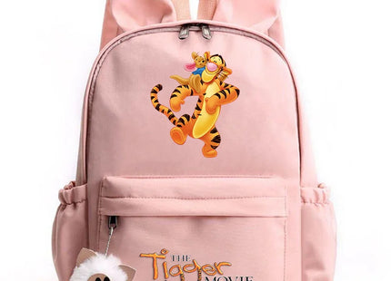 The Tigger Movie Backpack for Girl Boy Student Teenager Rucksack Casual Portable Laptop Travel Rabbit Ears Cute Mochila