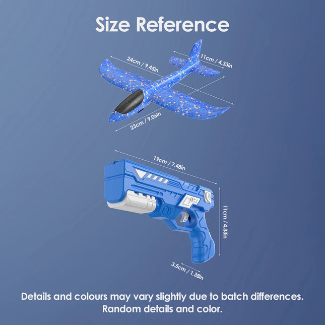 Children's outdoor three in one foam soft elastic toy gun...