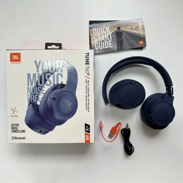 100% Original JBL Tune 760NC Foldable Over-Ear Wireless H...