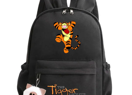 The Tigger Movie Backpack for Girl Boy Student Teenager Rucksack Casual Portable Laptop Travel Rabbit Ears Cute Mochila