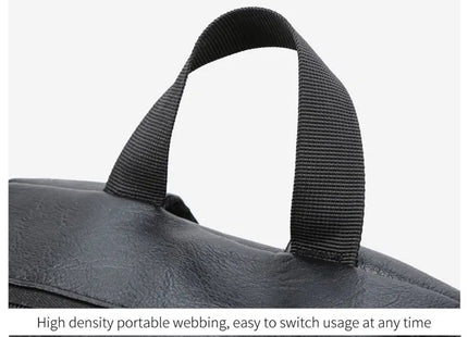 1 Pack 15.6 Inch Men's Business Simple Computer Backpack Usb Charging Lightweight Schoolbag Travel Commuting