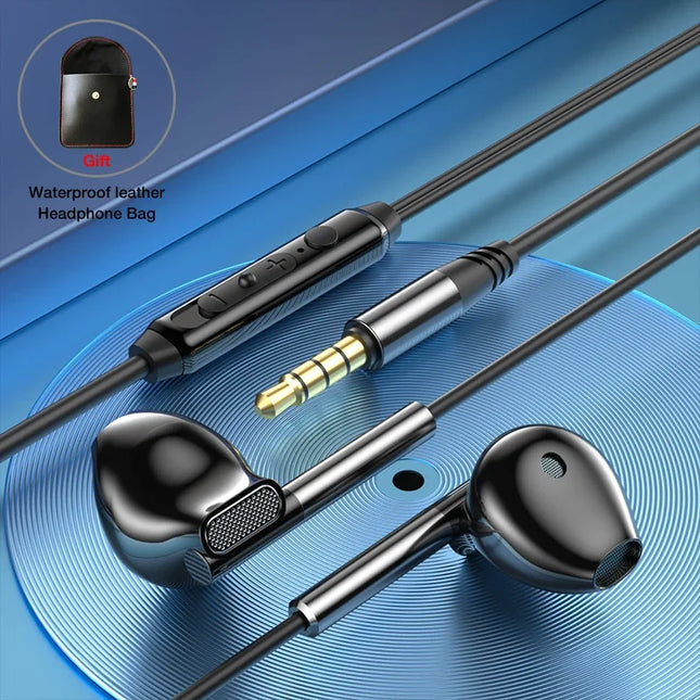 EARDECO 3.5mm/Type-C Noise Canceling Headphone Wired Head...