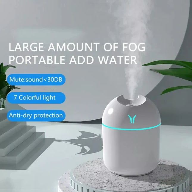 250ML Mini Aroma Oil Diffuser USB Essential Oil Atomizer ...