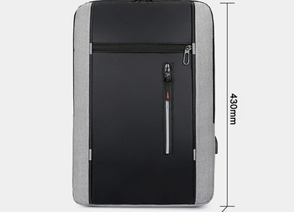 Portable Backpack Camping Travel Bag Business Daypack with USB Charging Port Fit 15.6 Inch Laptops for Men Women