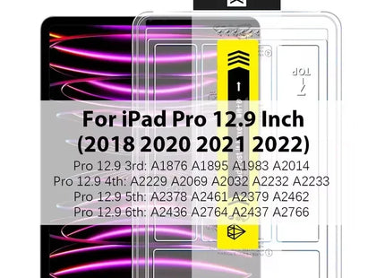 Dust Free Easy Installation Tempered Glass For iPad Air 13 11 10 12.9 M4 M3 A16 Pro Mini 7 6 5 Screen Protector Film Accessories