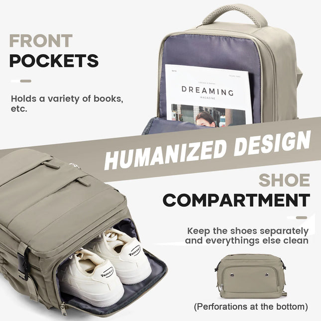 Backpack Travel 40x20x25 Ryanair Fashion Laptop Bag Women...
