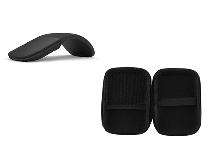 Bluetooth 4.0 Wireless Silent Arc Touch Mouse With Bag Foldable Ultra Thin Gaming Mouse For Microsoft Laptop