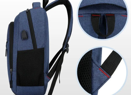 Mens BackPack LargeCapacity Simple Fashion Travel Female Student ComputerBag