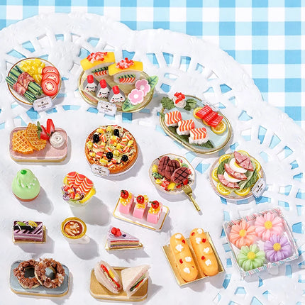DIY Miniature Doll House 3D Puzzle Building Assembly Kit For Making Room Toys Home Bedroom Decorations With Furniture DollHouses