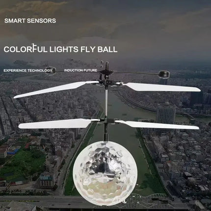 Children's Toy Induction Colorful Crystal Ball Gyroscope Intelligent Induction Floating Ball Luminous Toy