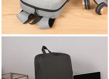 1 Pack 15.6 Inch Men's Business Simple Computer Backpack Usb Charging Lightweight Schoolbag Travel Commuting